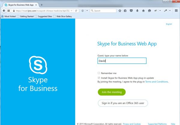 skype meetings app plugin directory