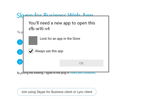 skype web app install