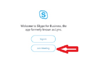 join skype meeting as guest